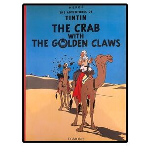 BUNDLE & SAVE🎉 The Adventures of Tintin: The Crab With the Golden Claws by HERGÉ